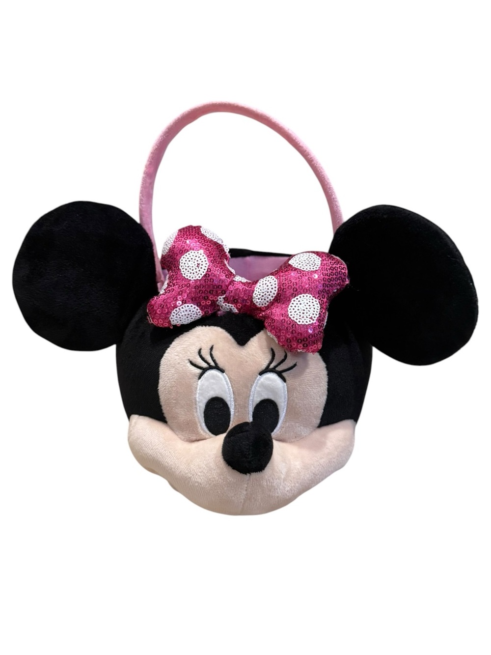 Minnie Mouse Plush Treat Bucket Disney Halloween